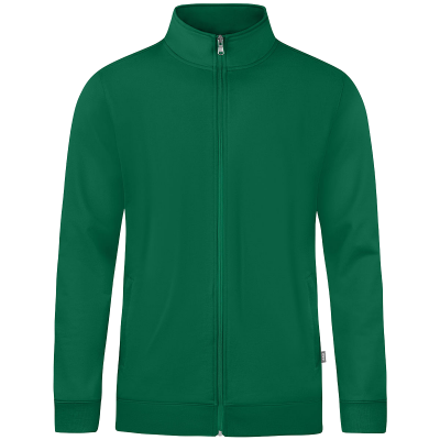 Jako Doubletex jakna s patentom – zelena_EliteSport