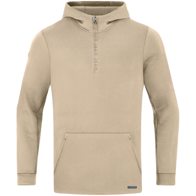 Jako Pro Casual ziptop majica s kapuljačom – bež_EliteSport