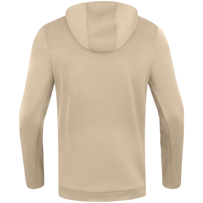 Jako Pro Casual ziptop majica s kapuljačom – bež_EliteSport