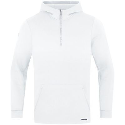 Jako Pro Casual ziptop majica s kapuljačom – bijela_EliteSport