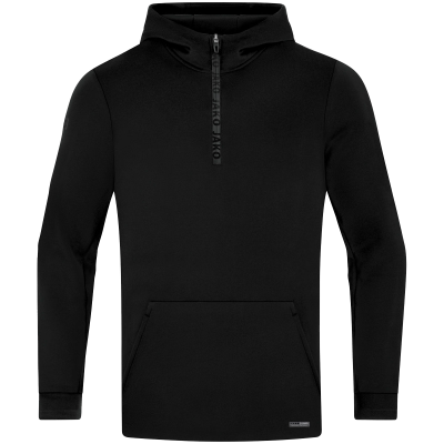Jako Pro Casual ziptop majica s kapuljačom – crna_EliteSport
