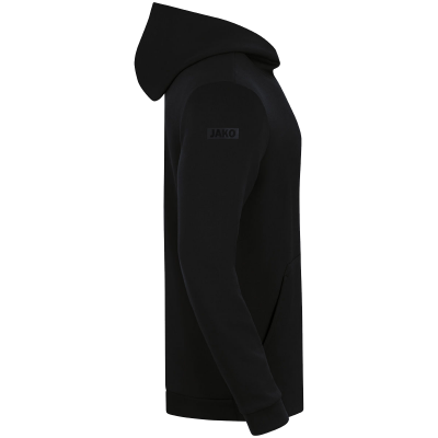 Jako Pro Casual ziptop majica s kapuljačom – crna_EliteSport