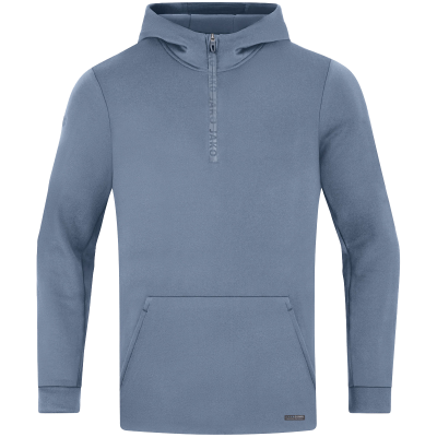 Jako Pro Casual ziptop majica s kapuljačom – prljavo plava_EliteSport