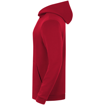 Jako Pro Casual ziptop majica s kapuljačom – tamno crvena_EliteSport