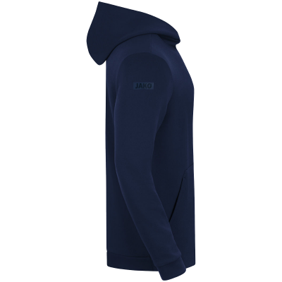 Jako Pro Casual ziptop majica s kapuljačom – tamno plava_EliteSport