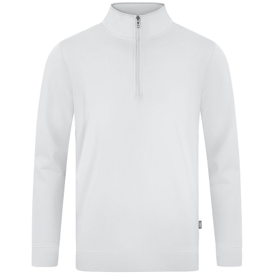 Jako Doubletex ziptop majica dugih rukava — bijela_EliteSport