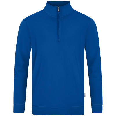 Jako Doubletex ziptop majica dugih rukava — plava_EliteSport