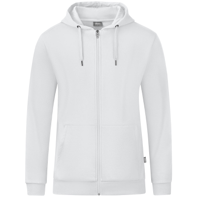 Jako Organic jakna s kapuljačom – bijela_EliteSport