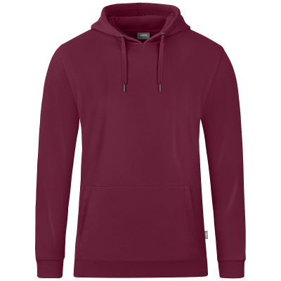 Jako Organic majica s kapuljačom — bordo_EliteSport