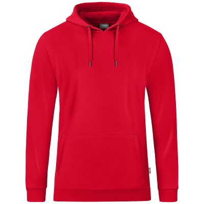 Jako Organic majica s kapuljačom — crvena_EliteSport