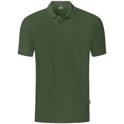 Jako Organic polo majica kratkih rukava – maslinasto zelena_EliteSport