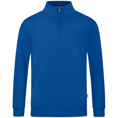 Jako Organic ziptop majica dugih rukava — plava_EliteSport