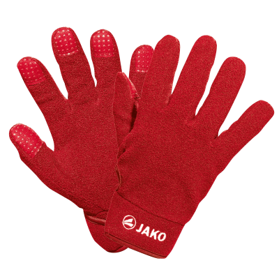 Jako Fleece rukavice za igrača – crvena_EliteSport