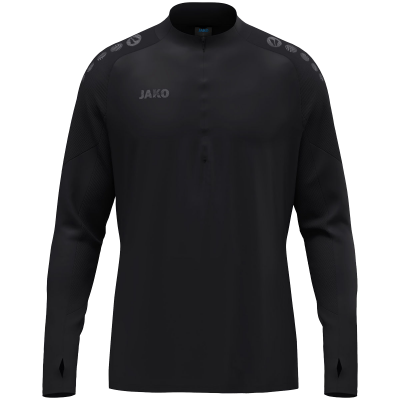 Jako Flow lagana ziptop majica — crna_EliteSport