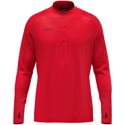 Jako Flow lagana ziptop majica — crvena_EliteSport