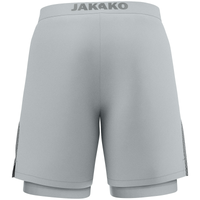 Jako Power kratke hlače 2u1 – svijetlo siva_EliteSport
