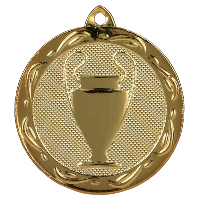 Metalna medalja Valora s motivom pehara 32mm_EliteSport
