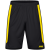 Jako Power nogometne kratke hlače – crna/žuta_EliteSport