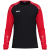 Jako Sonic majica dugih rukava — crna/crvena_EliteSport