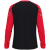 Jako Sonic majica dugih rukava — crna/crvena_EliteSport