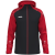 Jako Sonic jakna s kapuljačom – crna/crvena_EliteSport