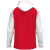 Jako Sonic jakna s kapuljačom – crvena/bijela_EliteSport
