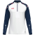 Jako Sonic ziptop majica dugih rukava – bijela/tamno plava_EliteSport