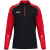 Jako Sonic ziptop majica dugih rukava – crna/crvena_EliteSport