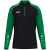 Jako Sonic ziptop majica dugih rukava – crna/zelena_EliteSport