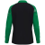 Jako Sonic ziptop majica dugih rukava – crna/zelena_EliteSport