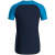 Jako Iconic polo majica kratkih rukava – nebesko plava/tamno plava/neon žuta_EliteSport