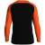 Jako Iconic sweat majica dugih rukava — narančasta/crna_EliteSport
