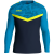 Jako Iconic sweat majica dugih rukava — nebesko plava/tamno plava/neon žuta_EliteSport