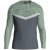 Jako Iconic sweat majica dugih rukava — sivo zelena/siva_EliteSport