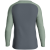 Jako Iconic sweat majica dugih rukava — sivo zelena/siva_EliteSport