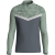 Jako Iconic ziptop majica dugih rukava – sivo zelena/siva_EliteSport