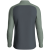 Jako Iconic ziptop majica dugih rukava – sivo zelena/siva_EliteSport