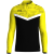 Jako Iconic ziptop majica dugih rukava – žuta/crna_EliteSport