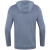 Jako Pro Casual ziptop majica s kapuljačom – prljavo plava_EliteSport