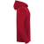 Jako Pro Casual ziptop majica s kapuljačom – tamno crvena_EliteSport