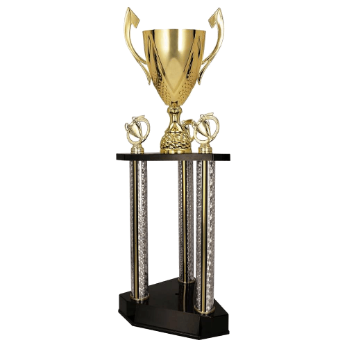 Zlatni metalni pehar GRAND s dvostrukim postoljem_EliteSport