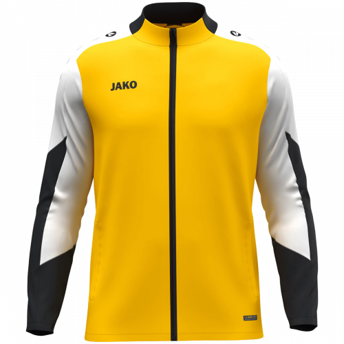 Jako Dynamic poliester jakna – tamno žuta_EliteSport