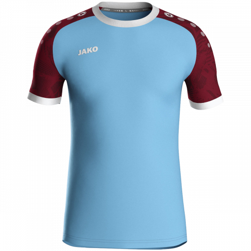 Jako Iconic dres kratkih rukava - svijetlo plava/bordo_EliteSport