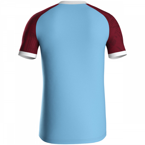 Jako Iconic dres kratkih rukava - svijetlo plava/bordo_EliteSport