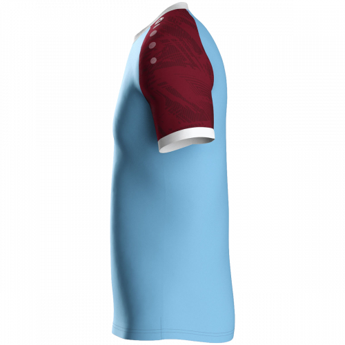 Jako Iconic dres kratkih rukava - svijetlo plava/bordo_EliteSport