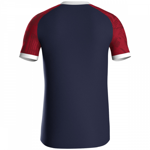 Jako Iconic dres kratkih rukava - tamno plava/chili crvena_EliteSport