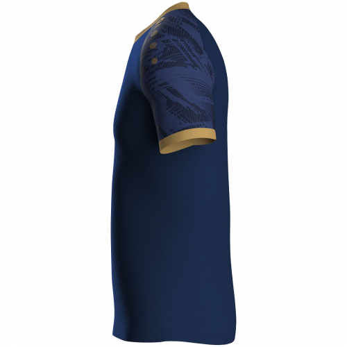 Jako Iconic dres kratkih rukava - tamno plava/zlatna_EliteSport