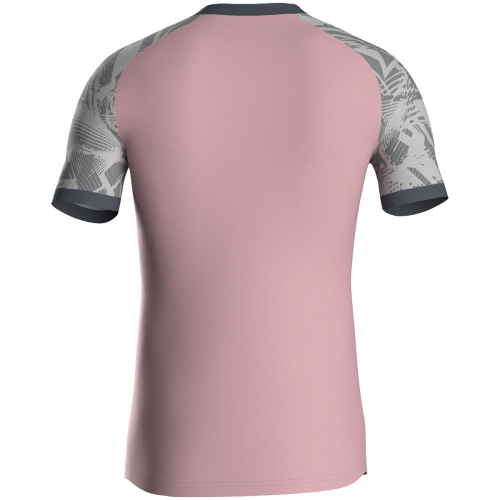 Jako Iconic dres kratkih rukava — roza/siva_EliteSport