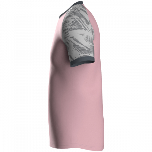 Jako Iconic dres kratkih rukava — roza/siva_EliteSport