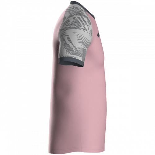 Jako Iconic dres kratkih rukava — roza/siva_EliteSport